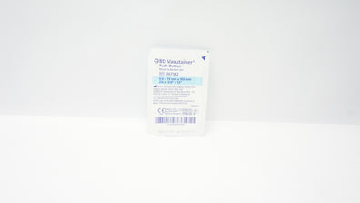 BD 367342 Vacutainer Push Button Blood Collection Set 23G x 3/4inch x 12inch (x)
